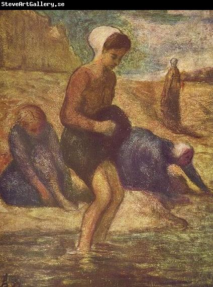 Honore Daumier Badende junge Madchen